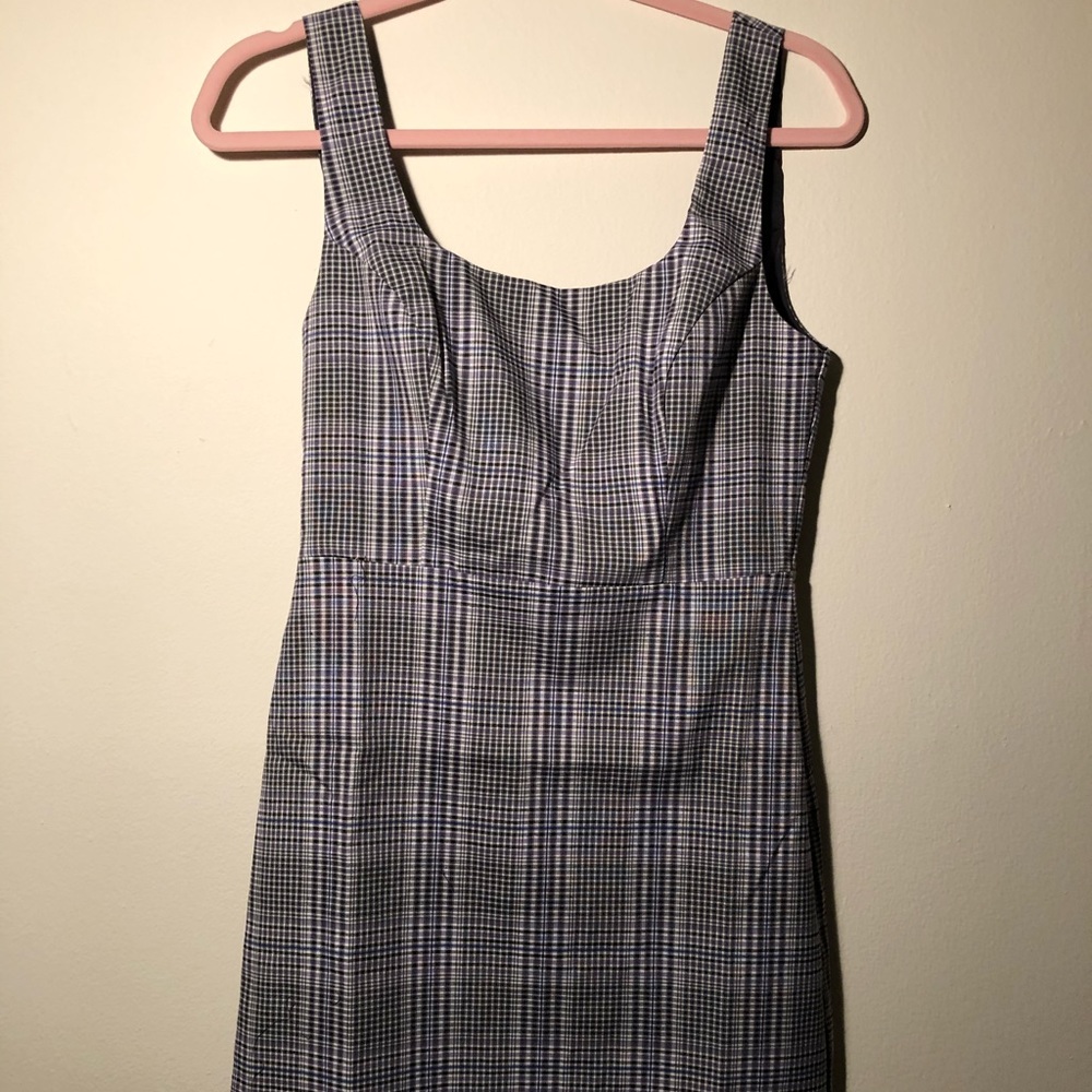 NWT Re: named plaid mini dress